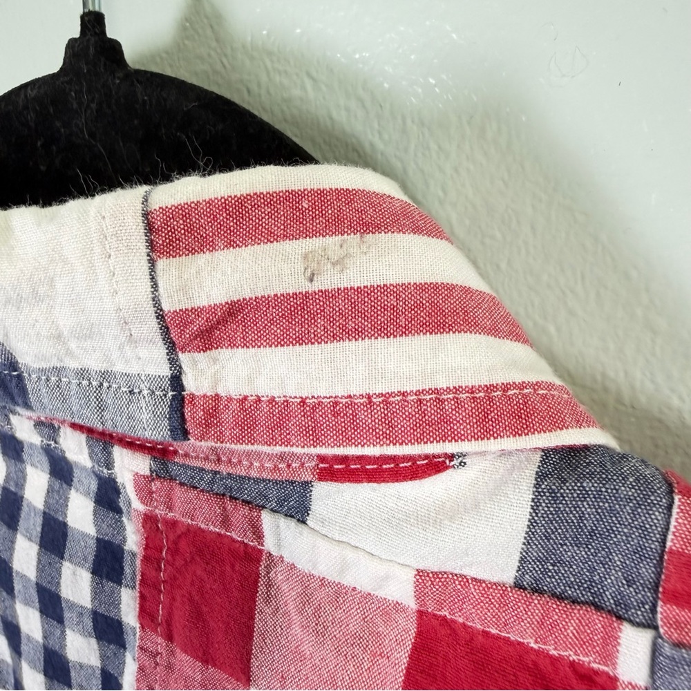 Orvis Women's Patchwork Plaid Button-Down Shirt -… - image 6